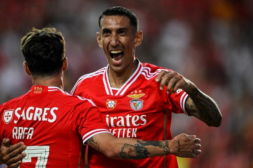 Ángel Di María le da al Benfica otra Supercopa de Portugal